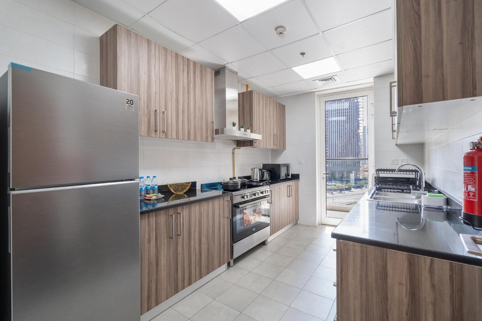 Appartement Dunya Tower Luxury And 2 Min Walk To Mall And Burj Khalifa In Heart Of Downtown